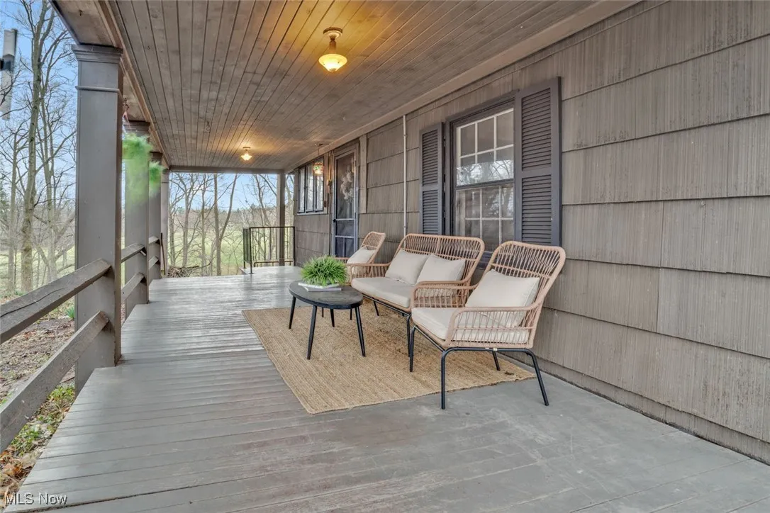 Guest house  front porch
