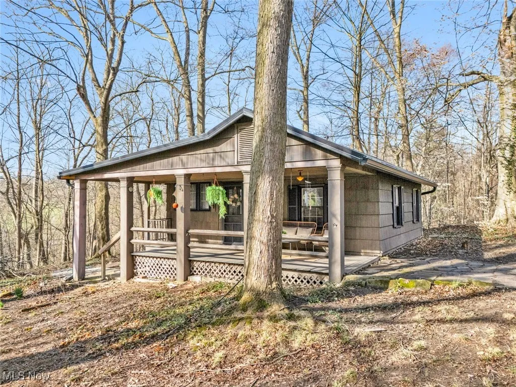 View of front of house with a porch