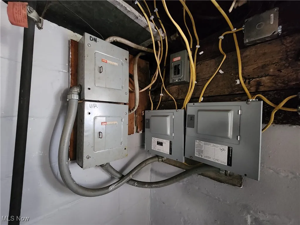 Utility room featuring electric panel