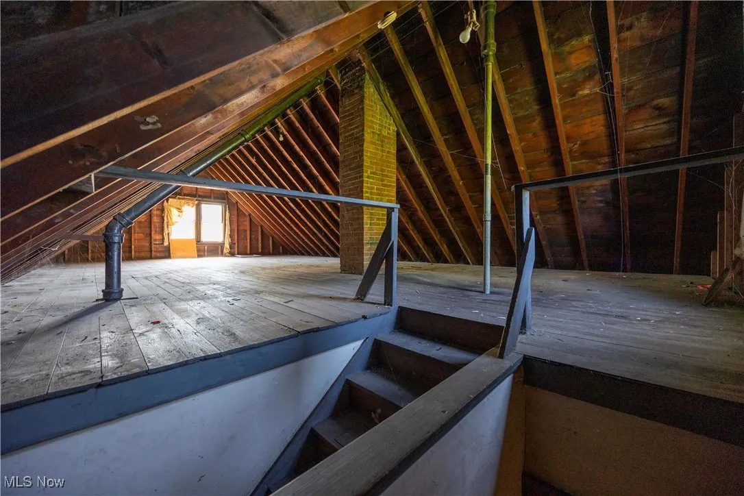 View of attic