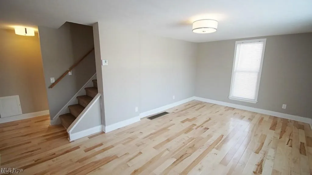 Living Room with Hardwood Floors 
