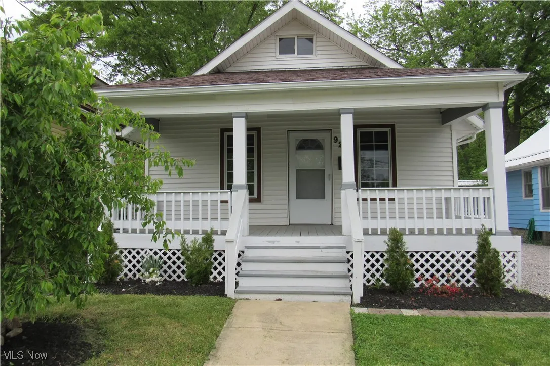 Bungalow-style home with covered porch