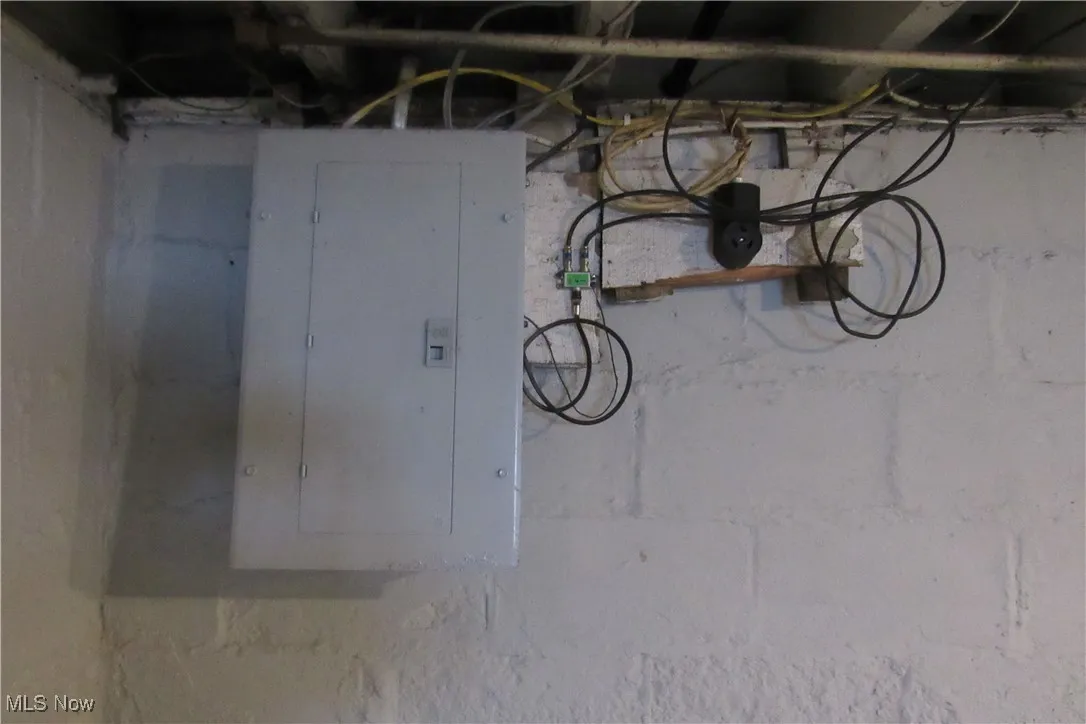 Utilities featuring electric panel