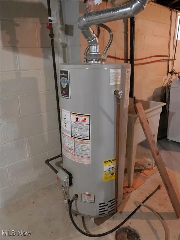 Utilities featuring water heater