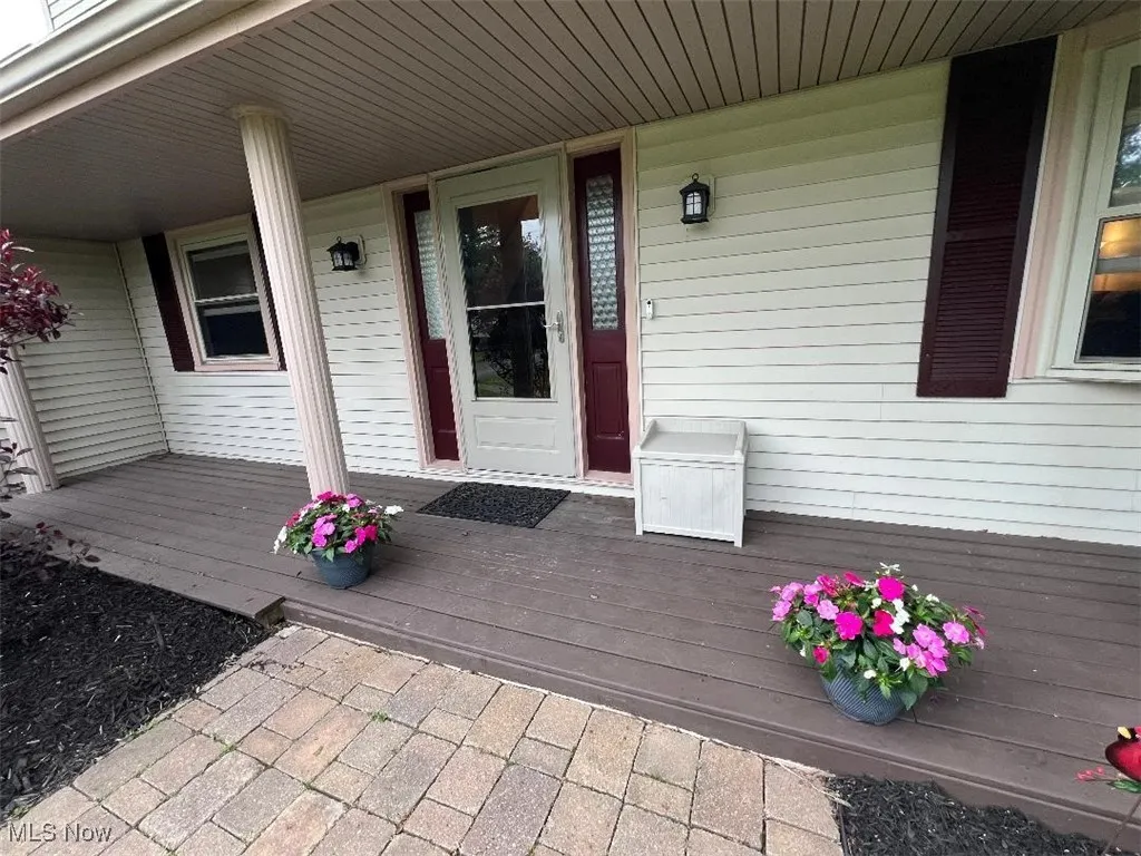 Inviting front porch provides a place to relax and wind down at the end of the day!