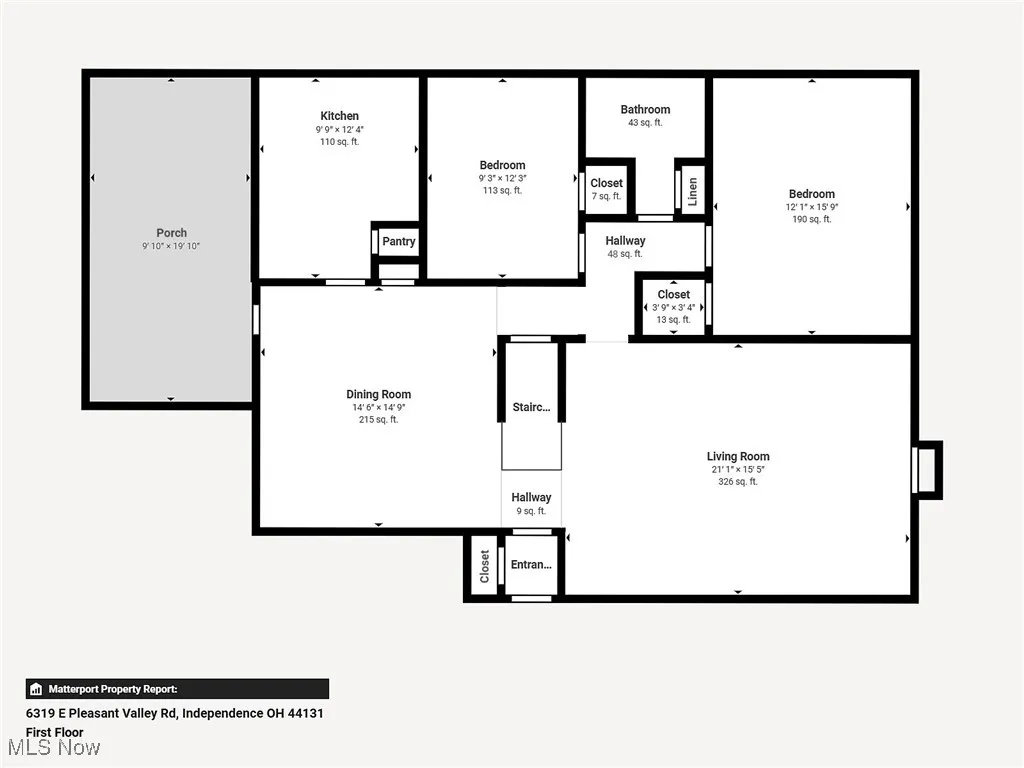 6319 E Pleasant Valley Road, Independence, Ohio,MLS Now Listing ID