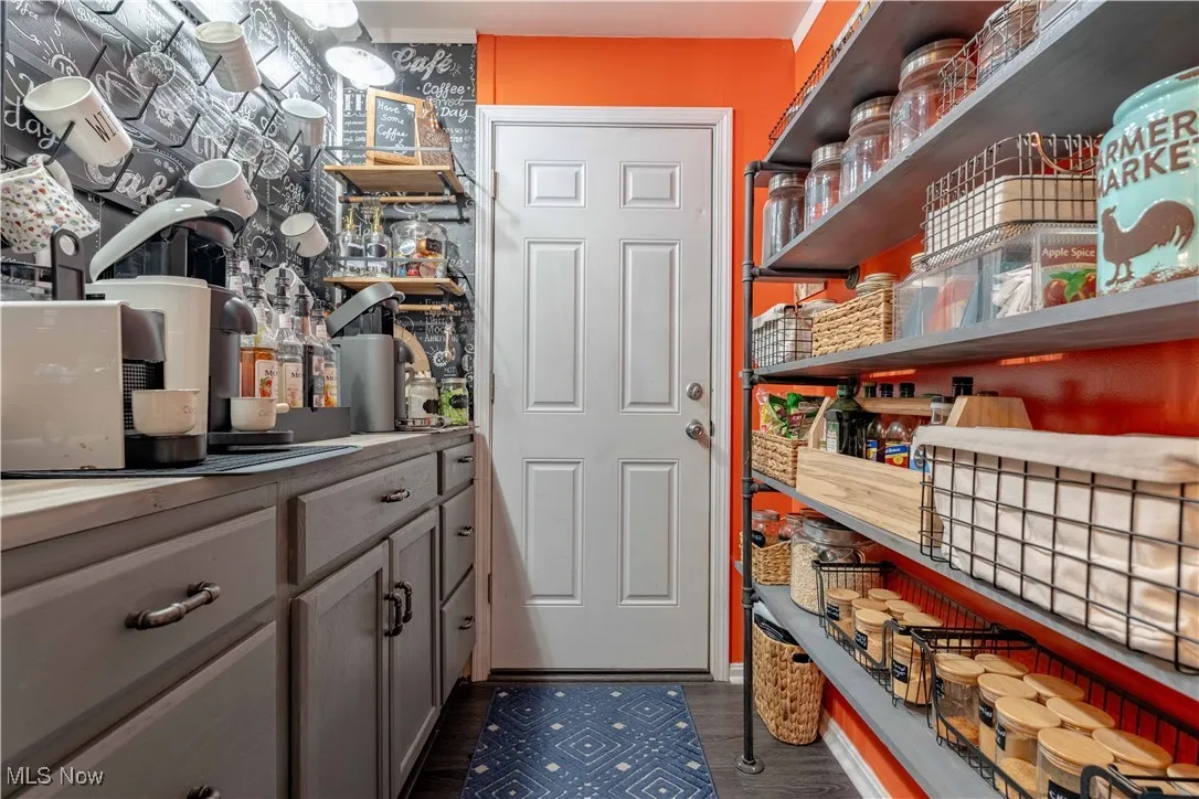 View of storage area