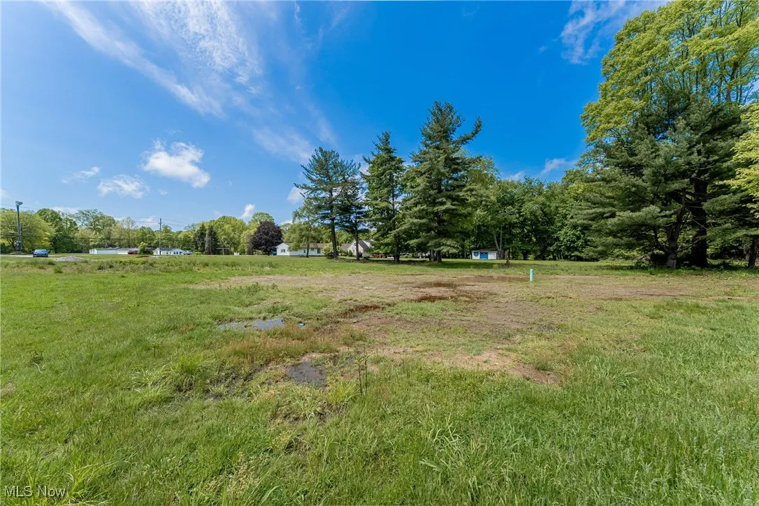 From the back of the property looking towards Schreiber Road