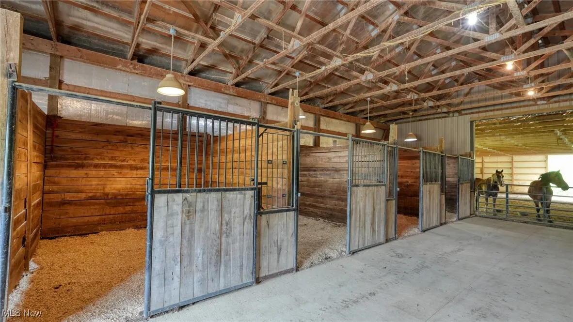 View of stable