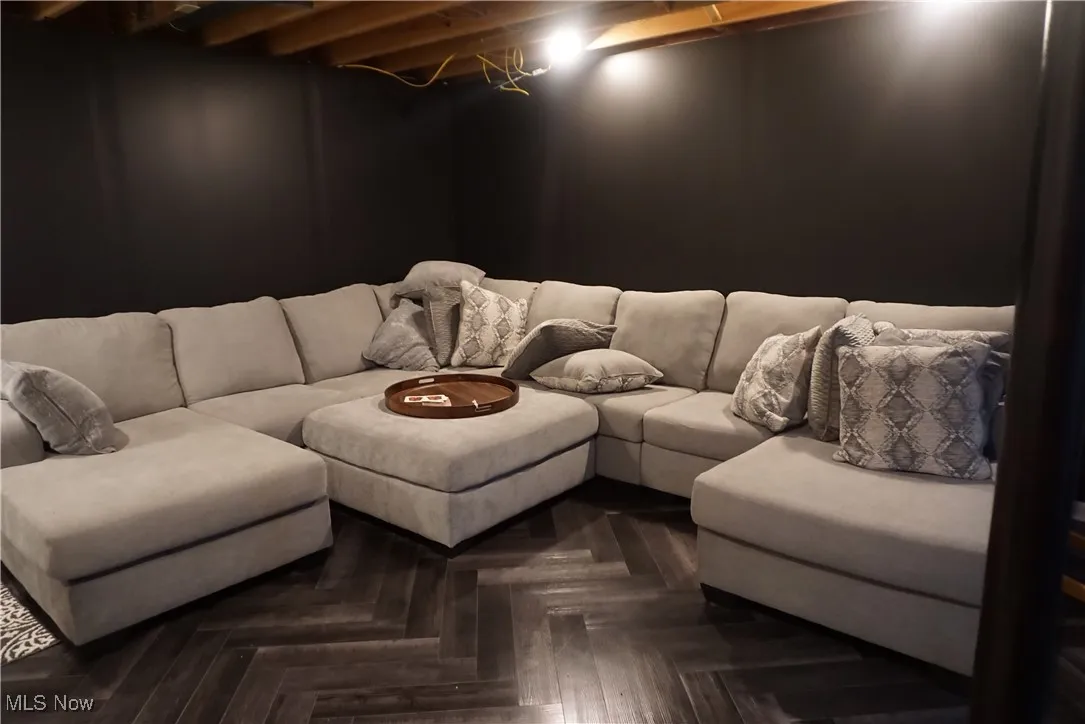 Rec room in bsmt