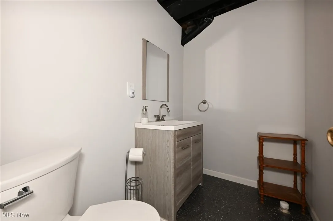 half bath in basement