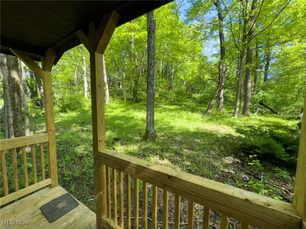 View of deck