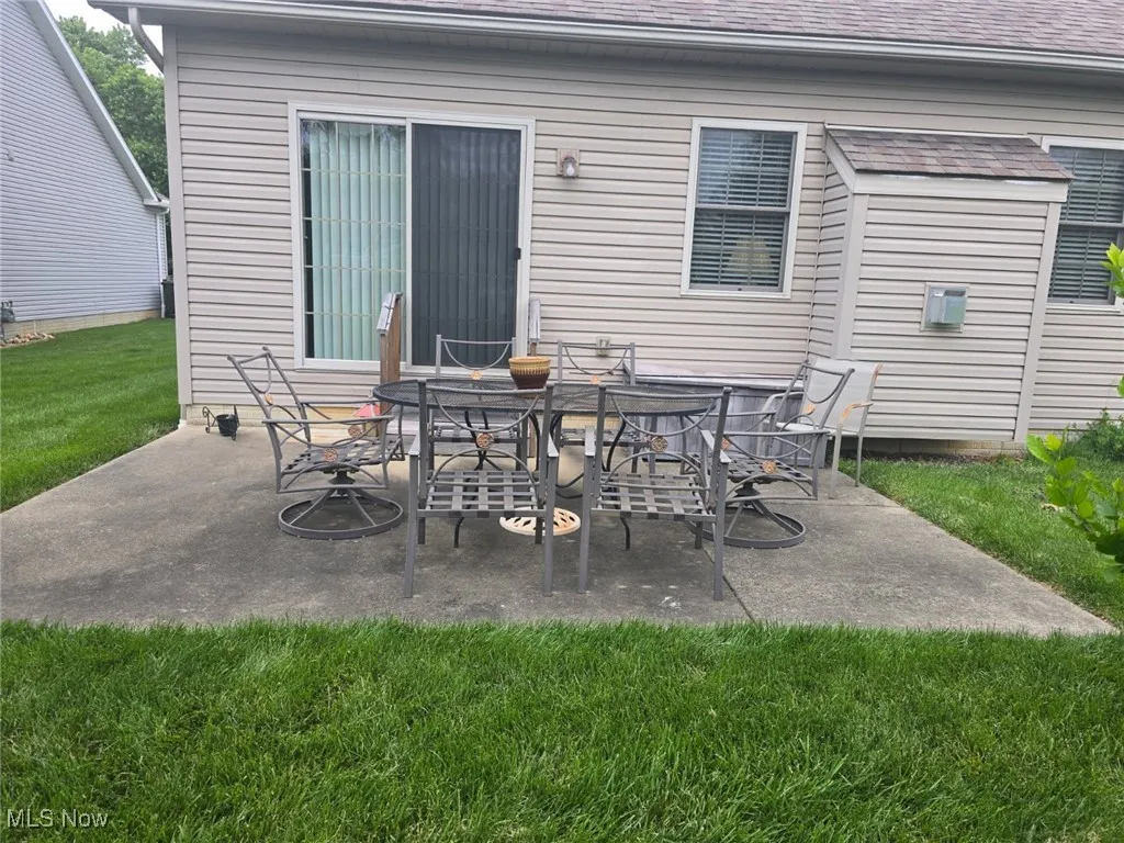View of patio