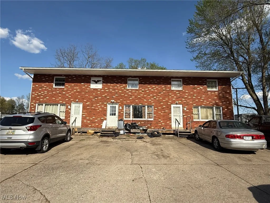 View of building exterior featuring
