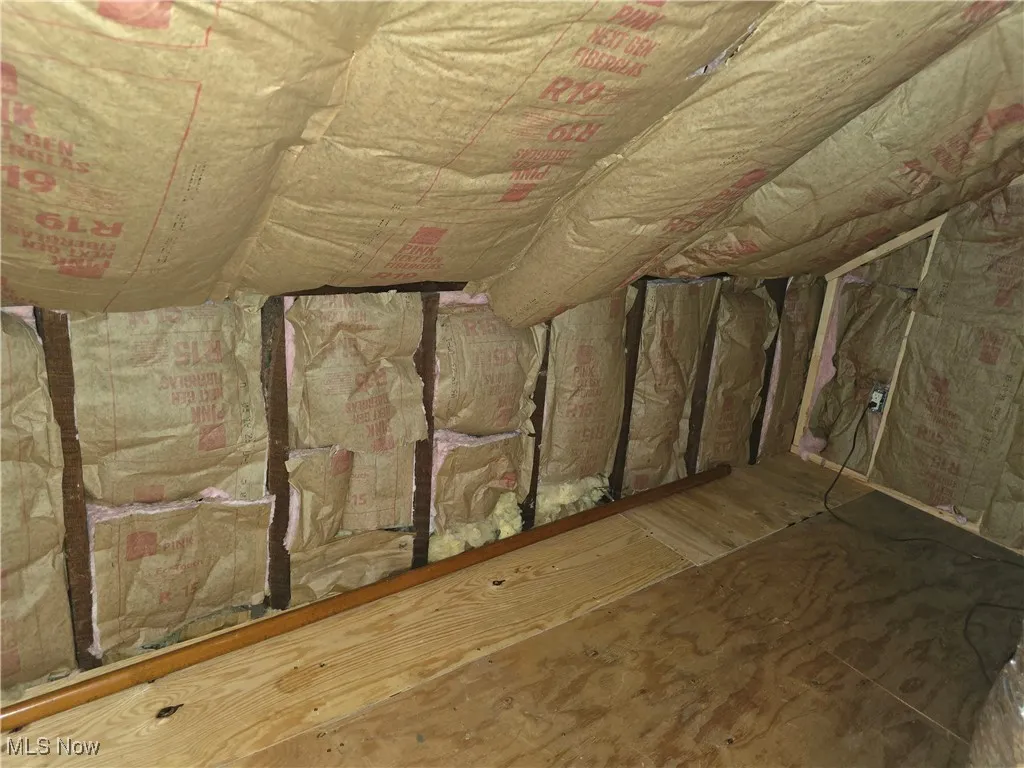 View of attic