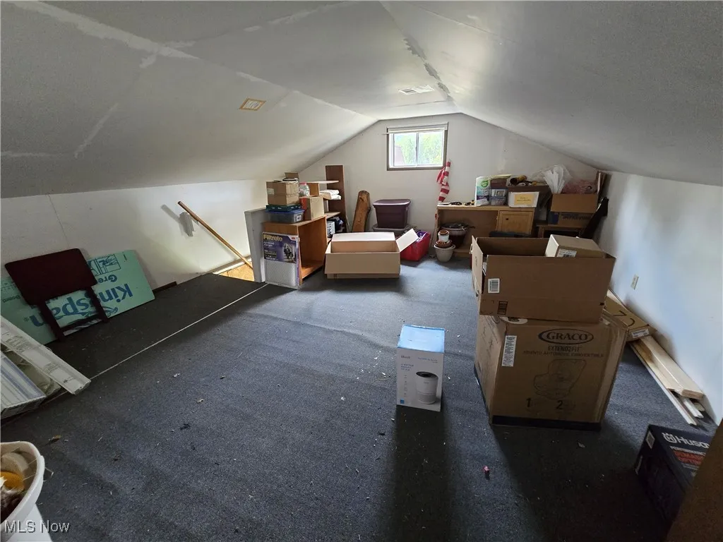 Bonus room with lofted ceiling