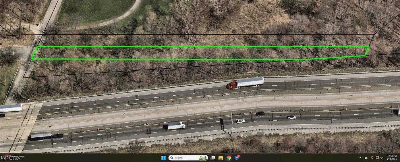 Map / location with property boundaries highlighted