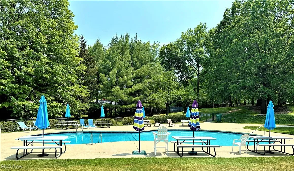 HOA Pool located just a few steps from your own backyard
