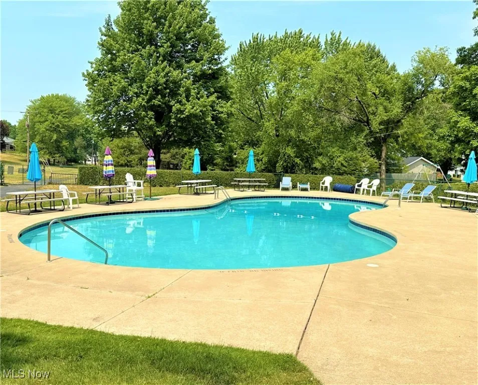 HOA Pool located just a few steps from your own backyard