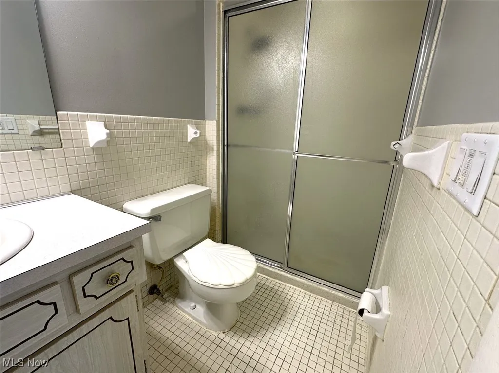 Primary Bathroom with stand-up shower 
