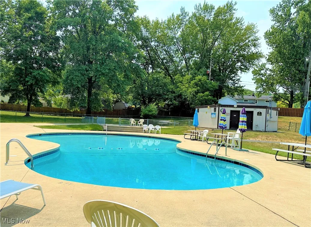 HOA Pool located just a few steps from your own backyard