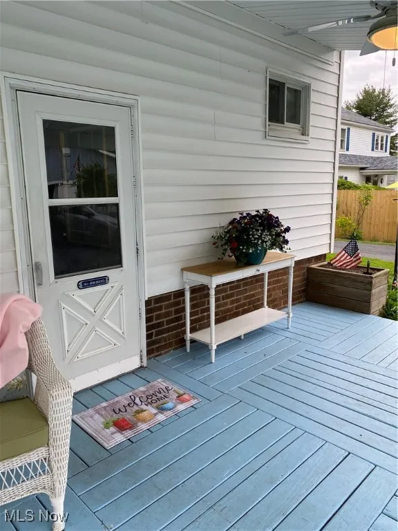 Rear Covered Porch
