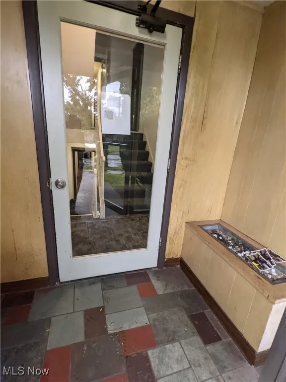 View of exterior entry