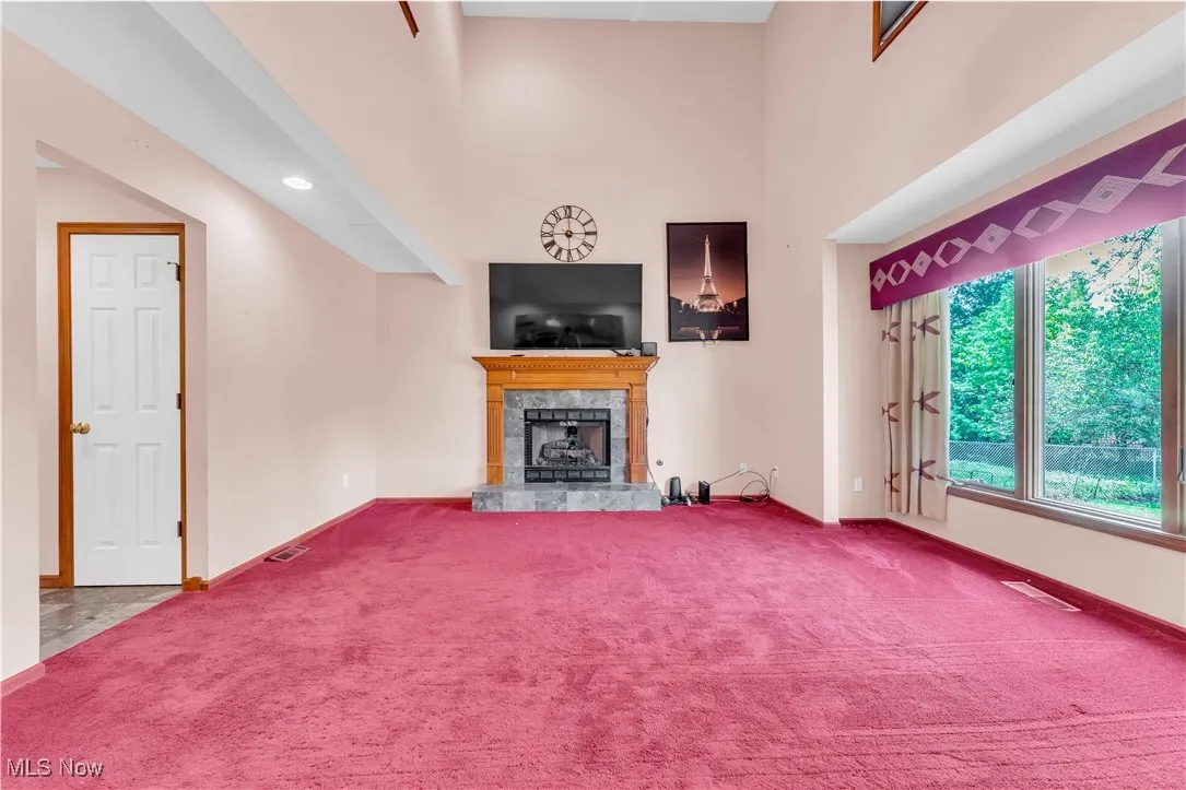 Gas fireplace to cozy up to on those cold winter nights