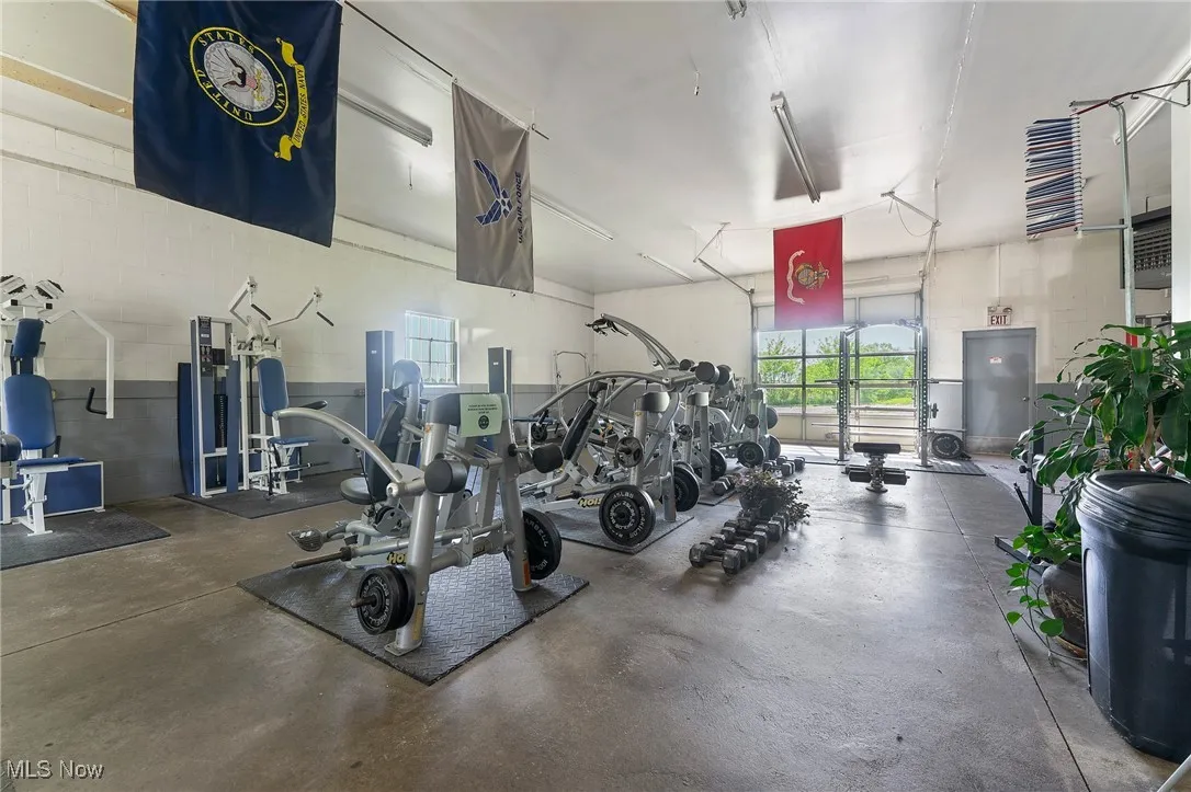 View of exercise room