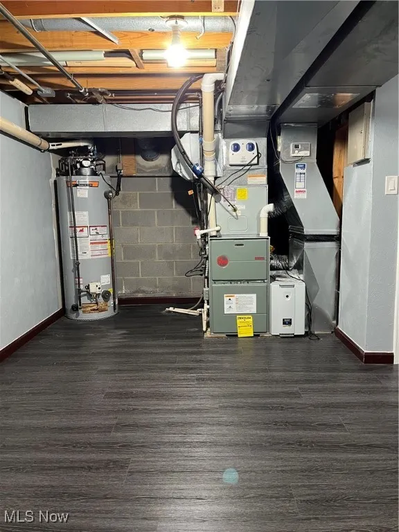 Utilities with water heater