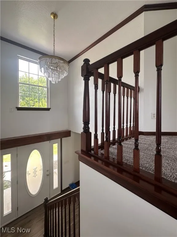 Two story entry