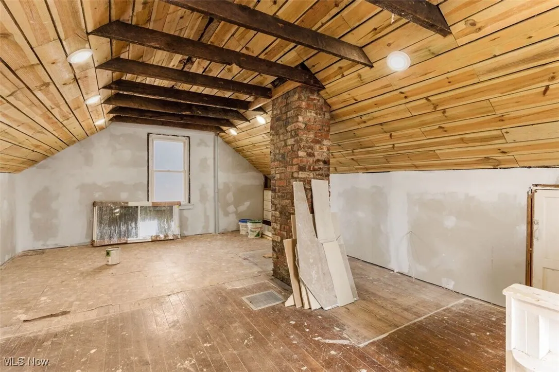 View of attic