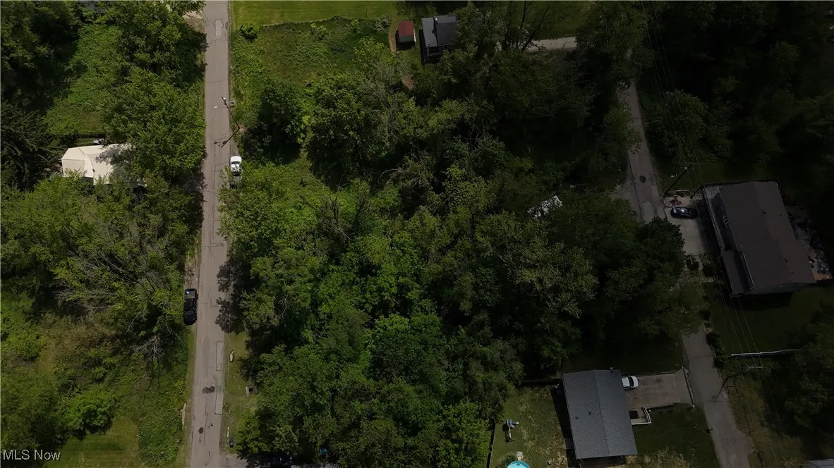 Aerial view of property's location