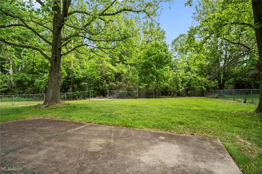 View of yard featuring a patio area