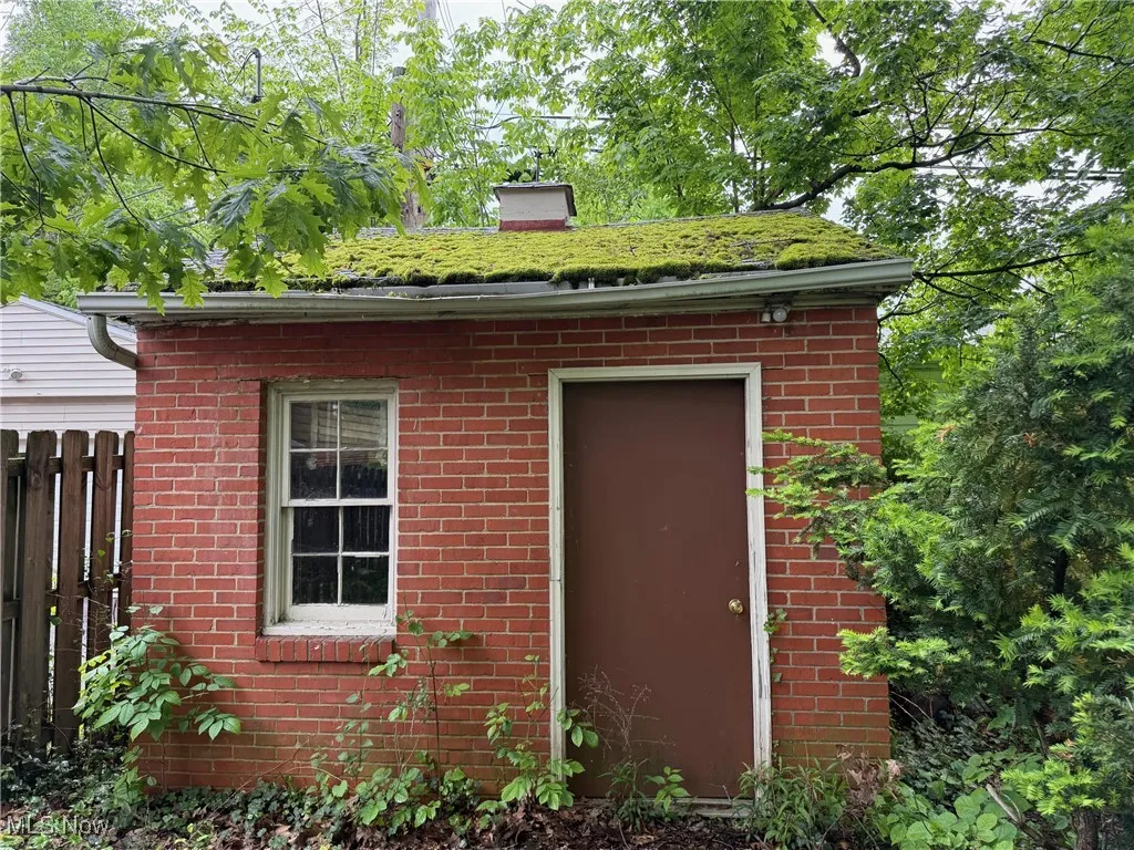 View of outdoor structure