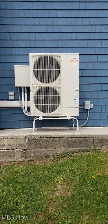 Exterior view of a cooling unit