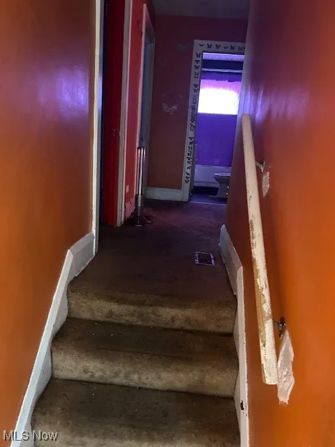 View of stairs