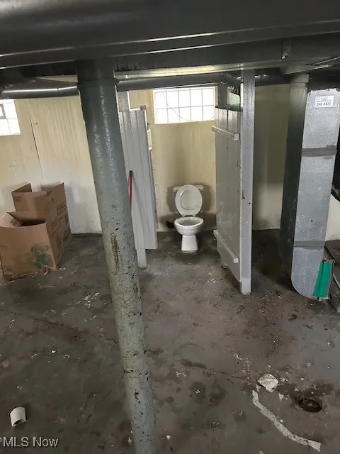 View of basement