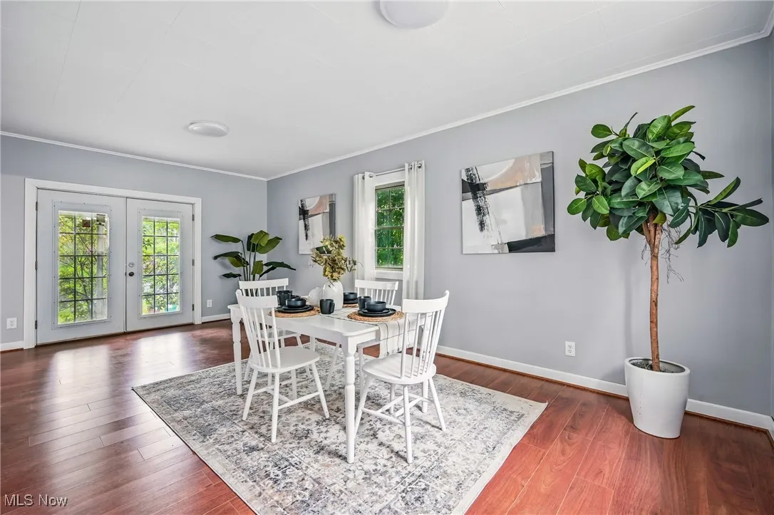 Large dining area