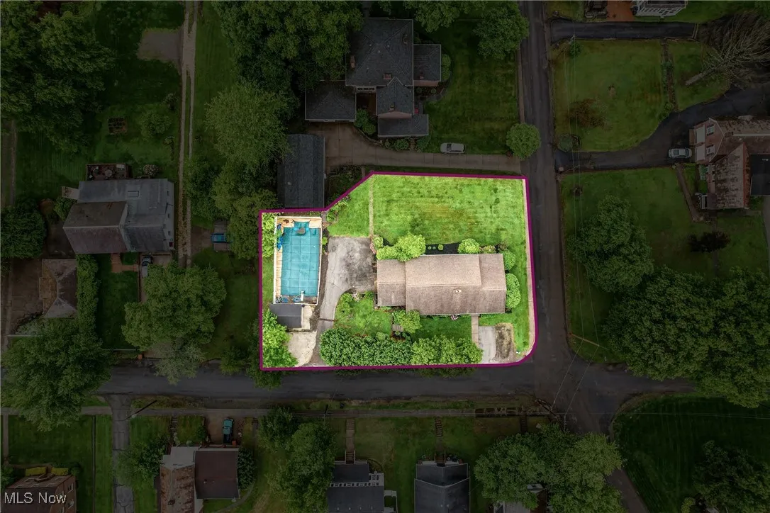 Aerial View of the property