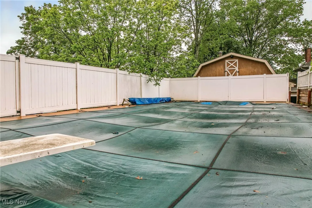 Pool area. Seller will remove pool and fill if Buyer wishes not to have a pool.