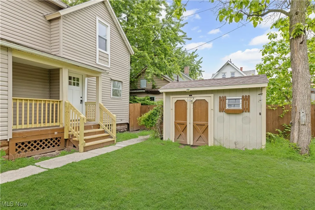Large enough to fence in or add a garage