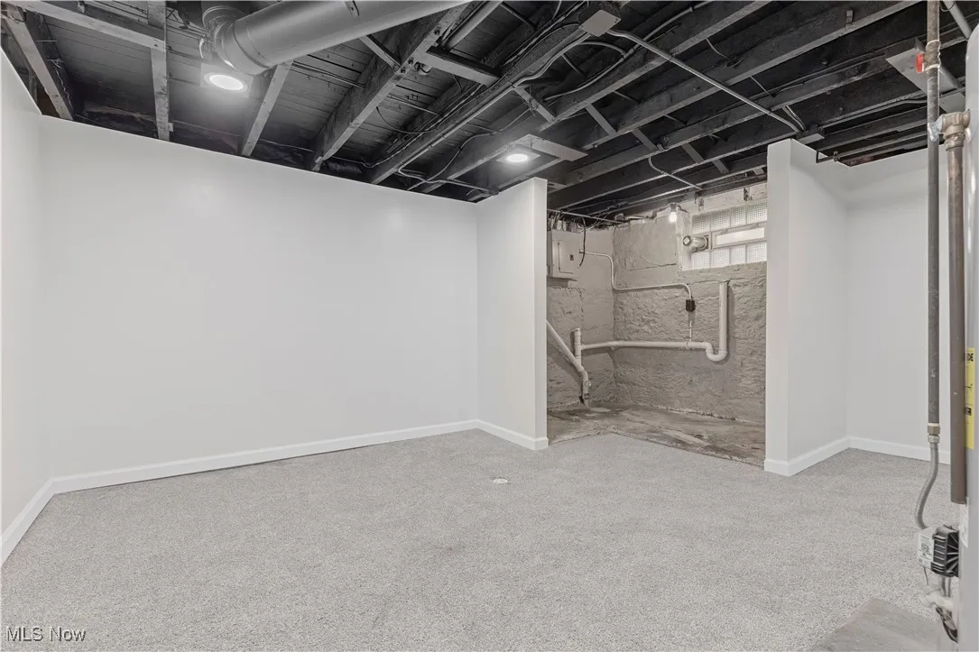 Finished area