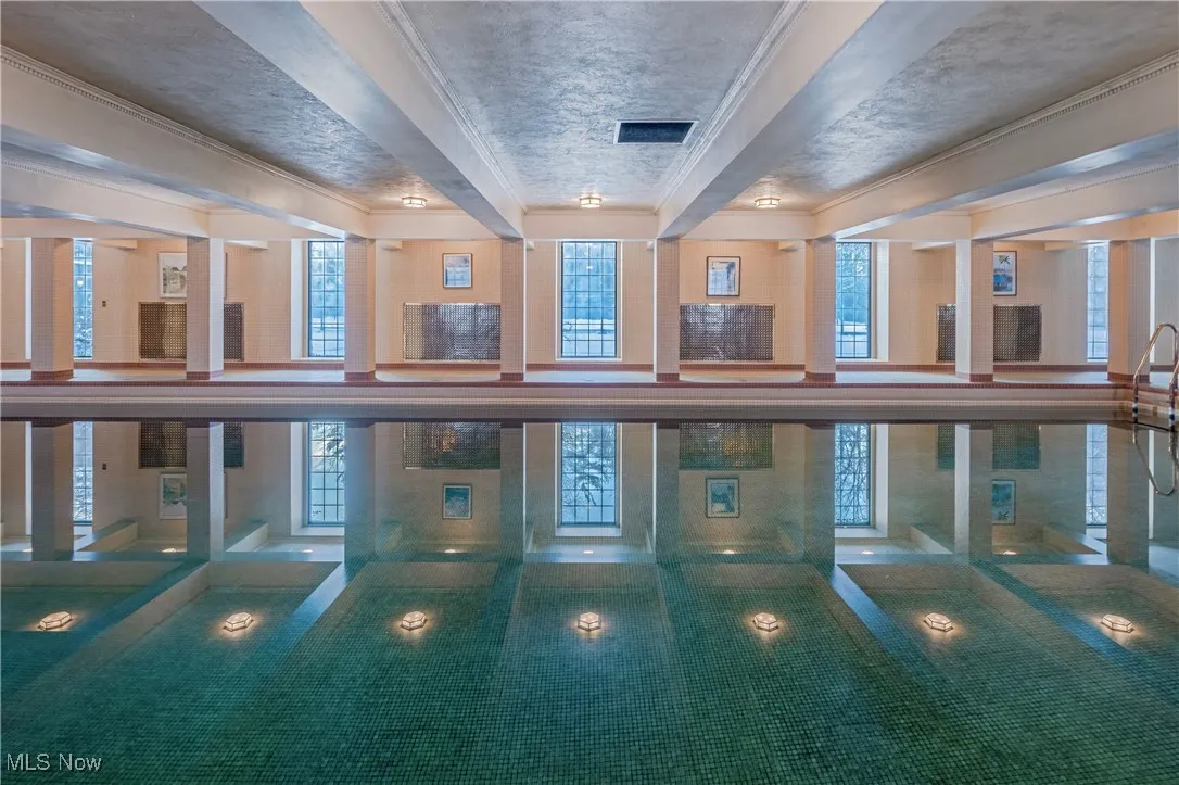View of pool