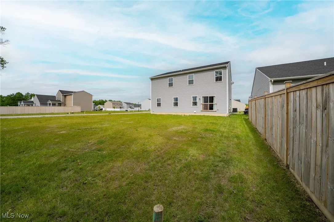 View of rear view of property