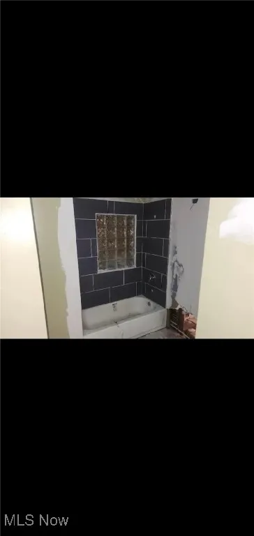 Bathroom with a tub