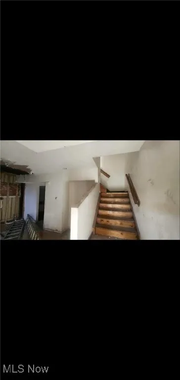 View of stairs