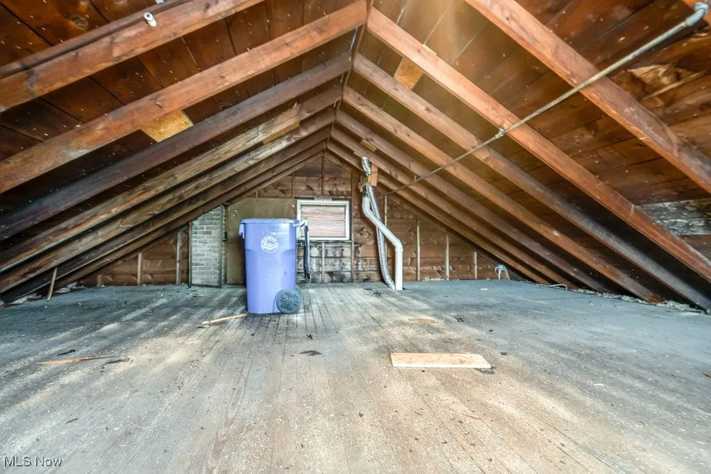 View of attic