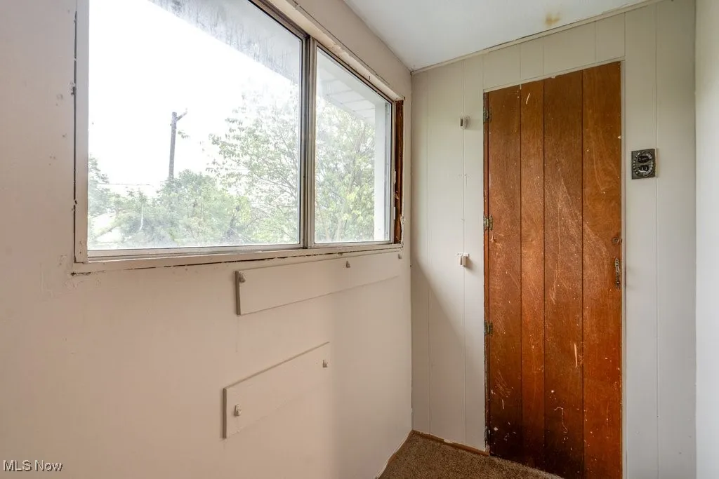 View of laundry room