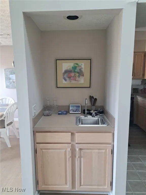 Wet Bat area with sink